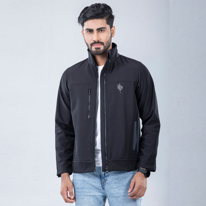 Mens Premium Bonded Jacket - Black